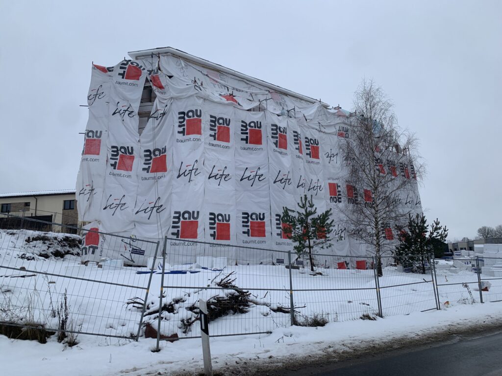 Tarandės panoramos (Užubalių g. 16) - Multi apartment - construction photos