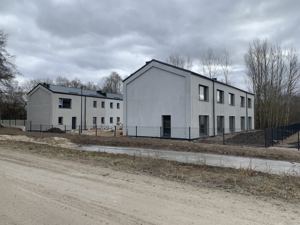Šilainių miestelis 1 etapas (Alytaus g. 11-67) - Row housing - construction photos