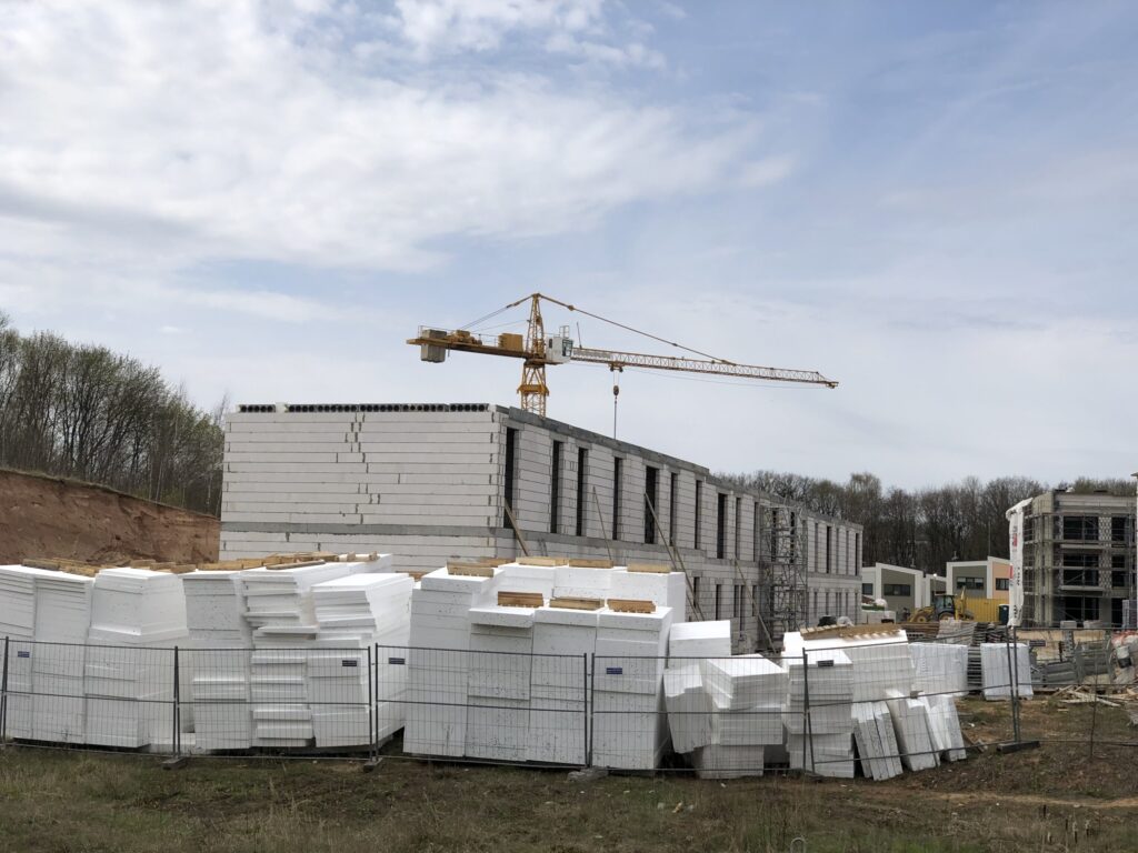 PaJustis 3 etapas (sublokuoti namai) (Mozūriškių g. 190) - Row housing - construction photos