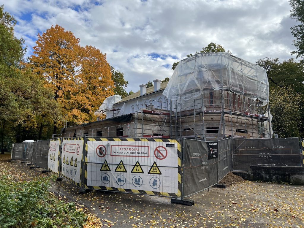 Perkūno al. 4B (Perkūno al. 4B) - Kultūras centrs - būvdarbu attēli