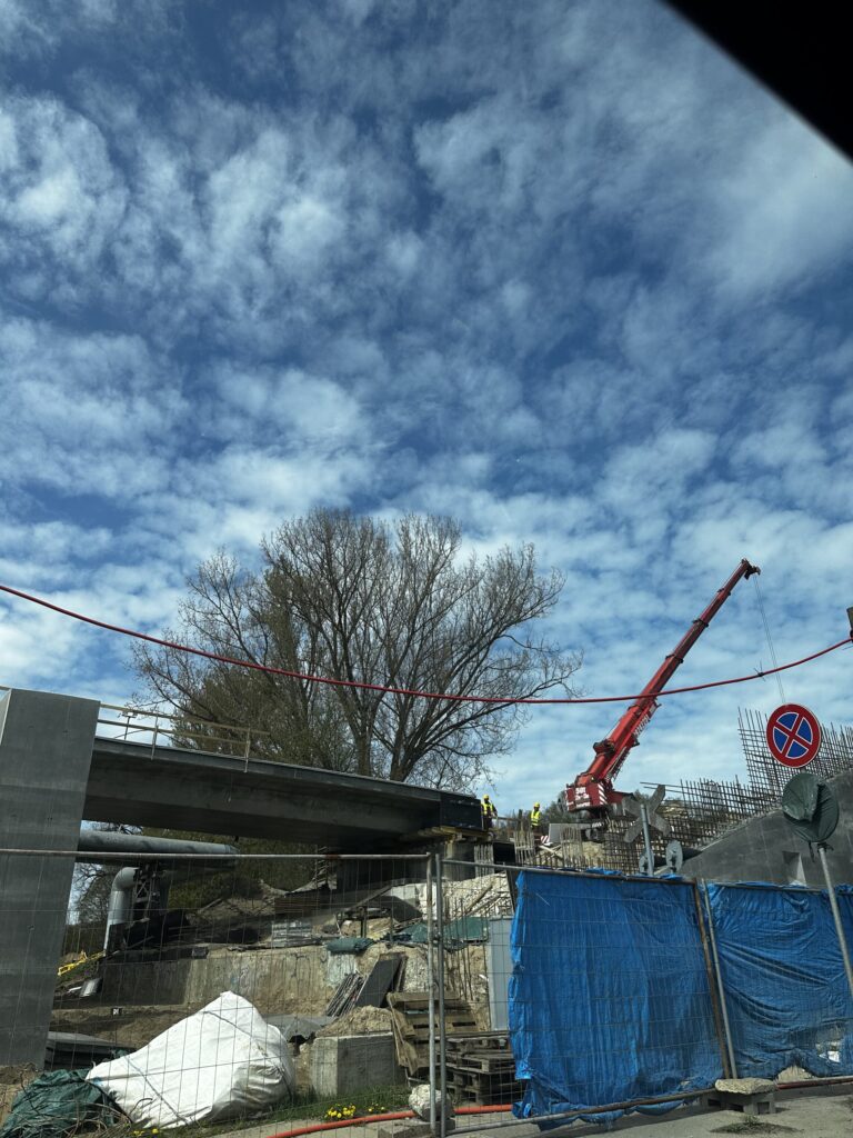 Brasas pārvada pārbūve (Miera iela) - Bridge - construction photos