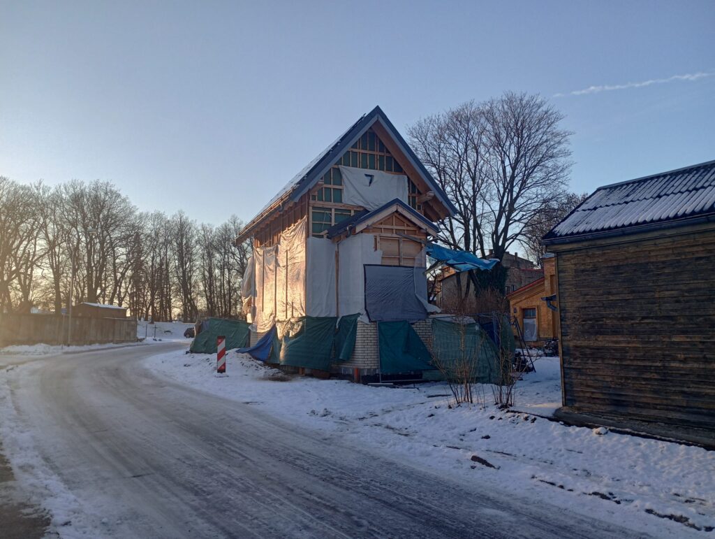 Kokles iela 2a (Kokles iela 2a) - Daugiabutis - statybų nuotraukos