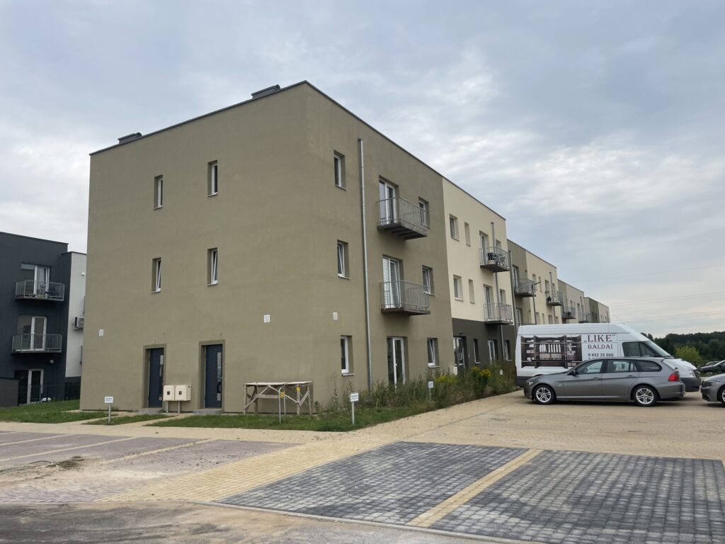 Auksinė kalva 4 etapas (K. Čerbulėno g. 100) - Multi apartment - construction photos