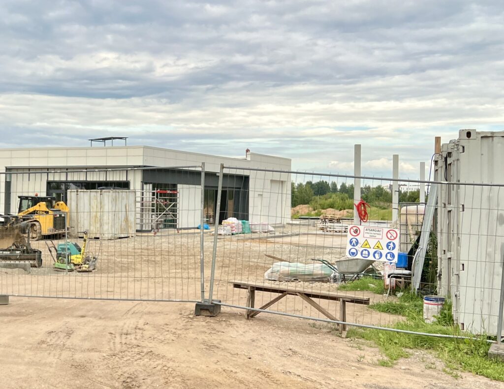 Baltic Petroleum Zujūnų g (Zujūnų g. 2A) - Petrol station - construction photos