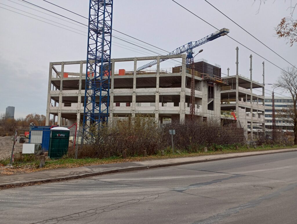 Latvijas Universitātes Akadēmiskais centrs - 3.kārta - Rakstu māja (Jelgavas iela 1) - Higher education - construction photos