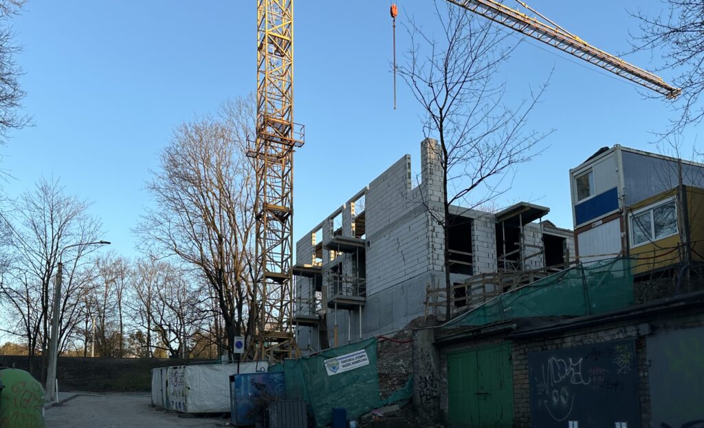 Antakalnio g. 14 (Antakalnio g. 14) - Multi apartment - construction photos