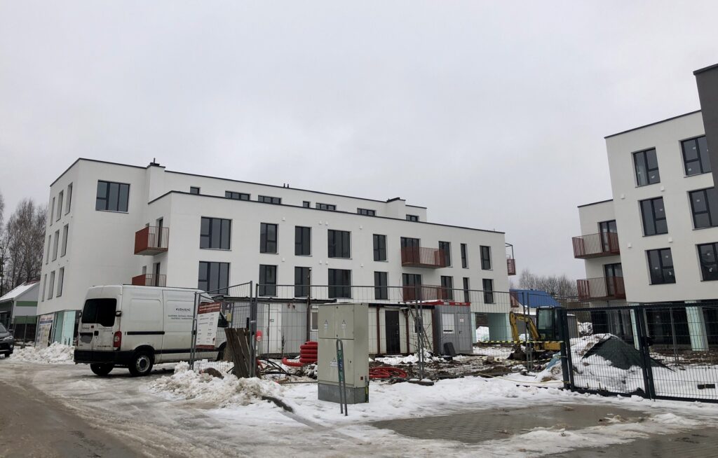 Moldovos 18 (Moldovos g. 18) - Multi apartment - construction photos