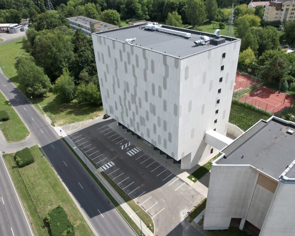 Centrinio archyvo priestatas (O. Milašiaus g. 23) - Administrative - construction photos