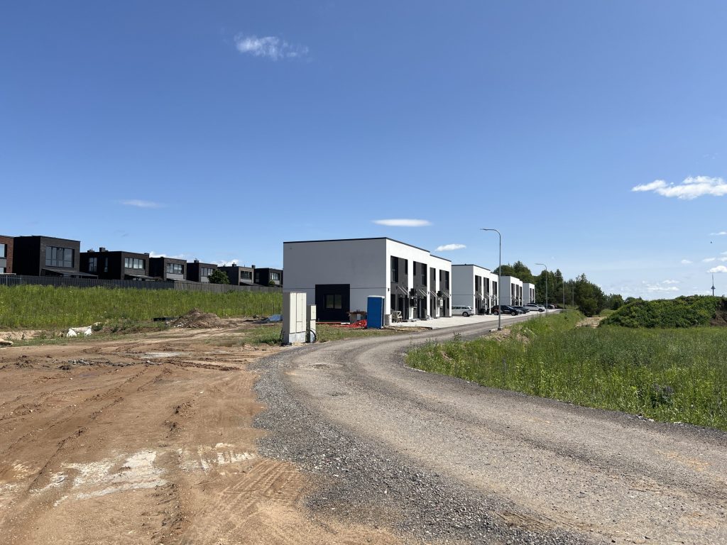 Good home (Narkyčių g. 31, 33, 35, 37, 39, 41, 43, 45) - Row housing - construction photos