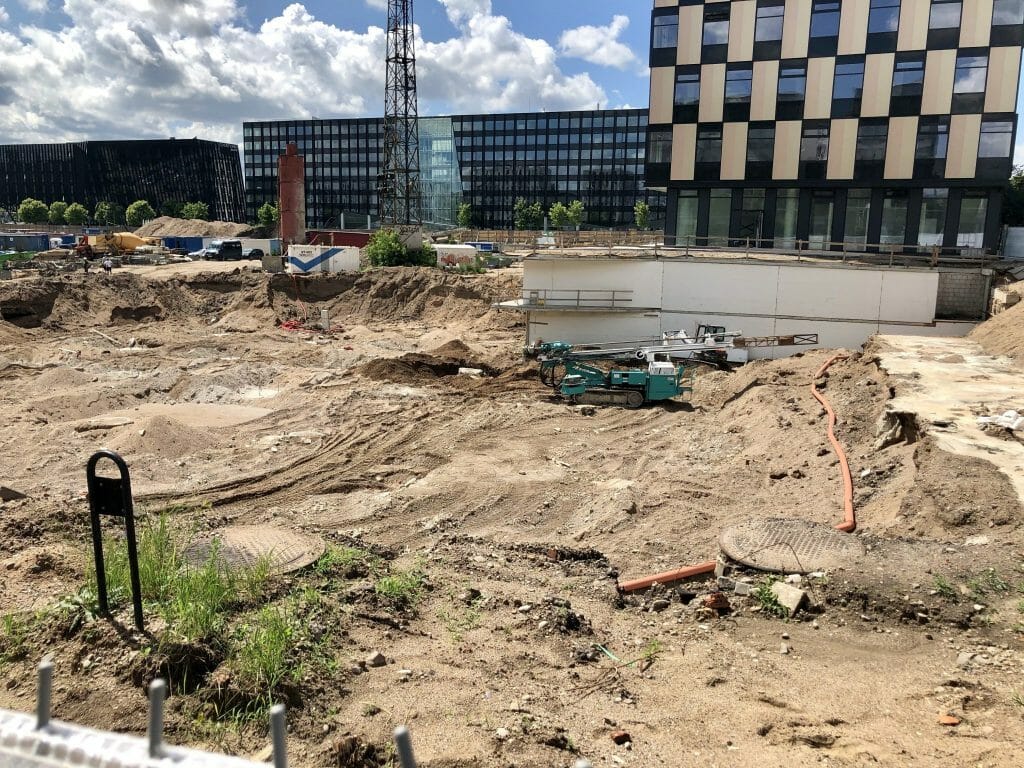 Business Stadium North East (Rinktinės g. 3) - Verslo centras - statybų nuotraukos