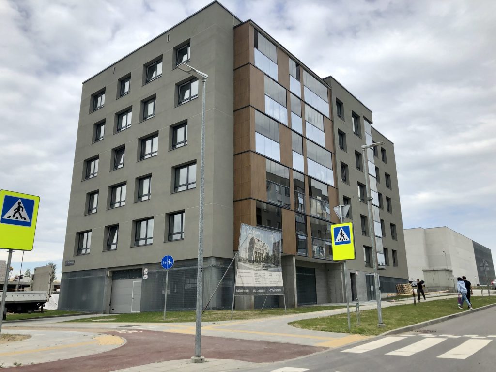 Martyno namai 2 (M. Mažvydo g. 25, 27, L. Rėzos al. 6) - Multi apartment - construction photos