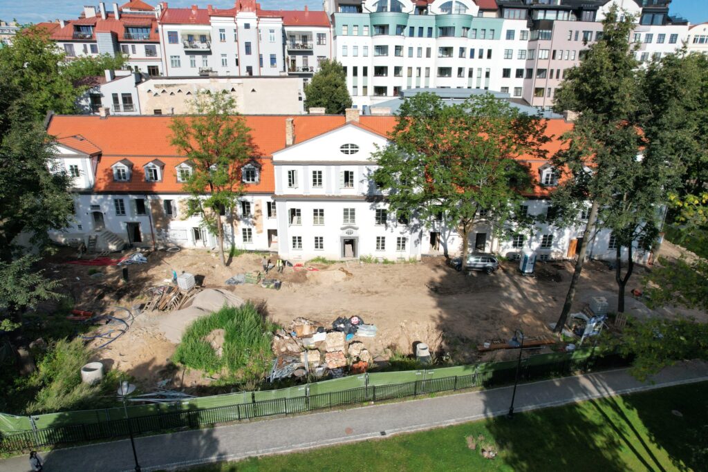 Reformatų Sinodo rūmai (Pylimo g. 7) - Multi apartment - construction photos