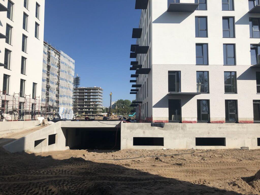 Centro rezidencija 2 etapas (Rinktinės g. 3) - Multi apartment - construction photos