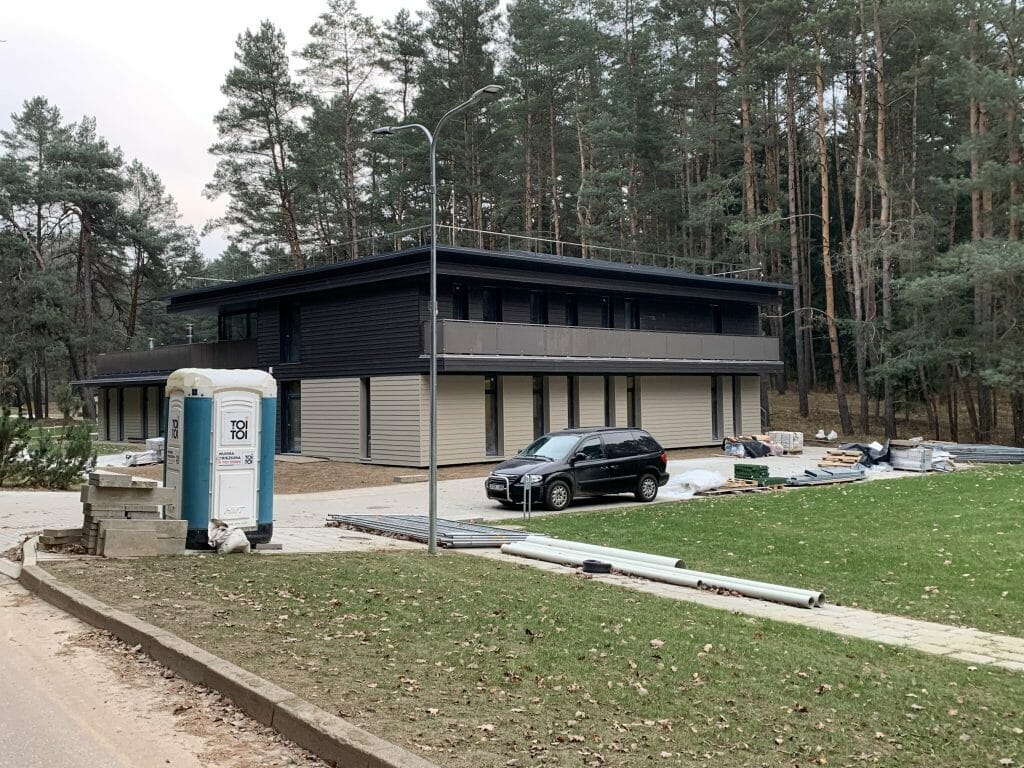 Garo fabrikas Pušyno kel. 25 (Pušyno kel. 25) - Viesnīca - būvdarbu attēli