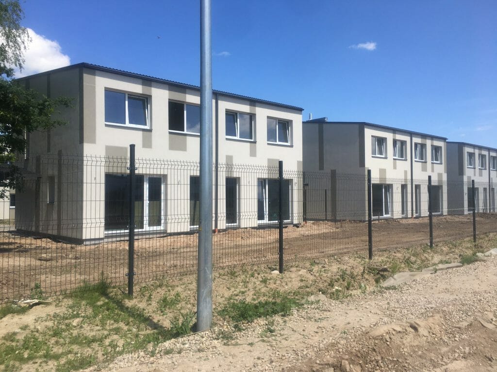 Saulės skg. 1, 2, 5, 6 (Saulės skg. 1, 2, 5, 6) - Row housing - construction photos