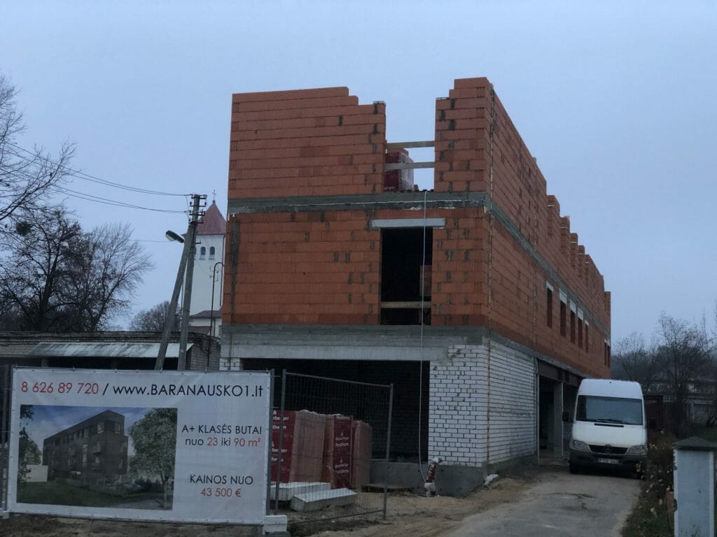 A. Baranausko g. 1 (A. Baranausko g. 1) - Multi apartment - construction photos