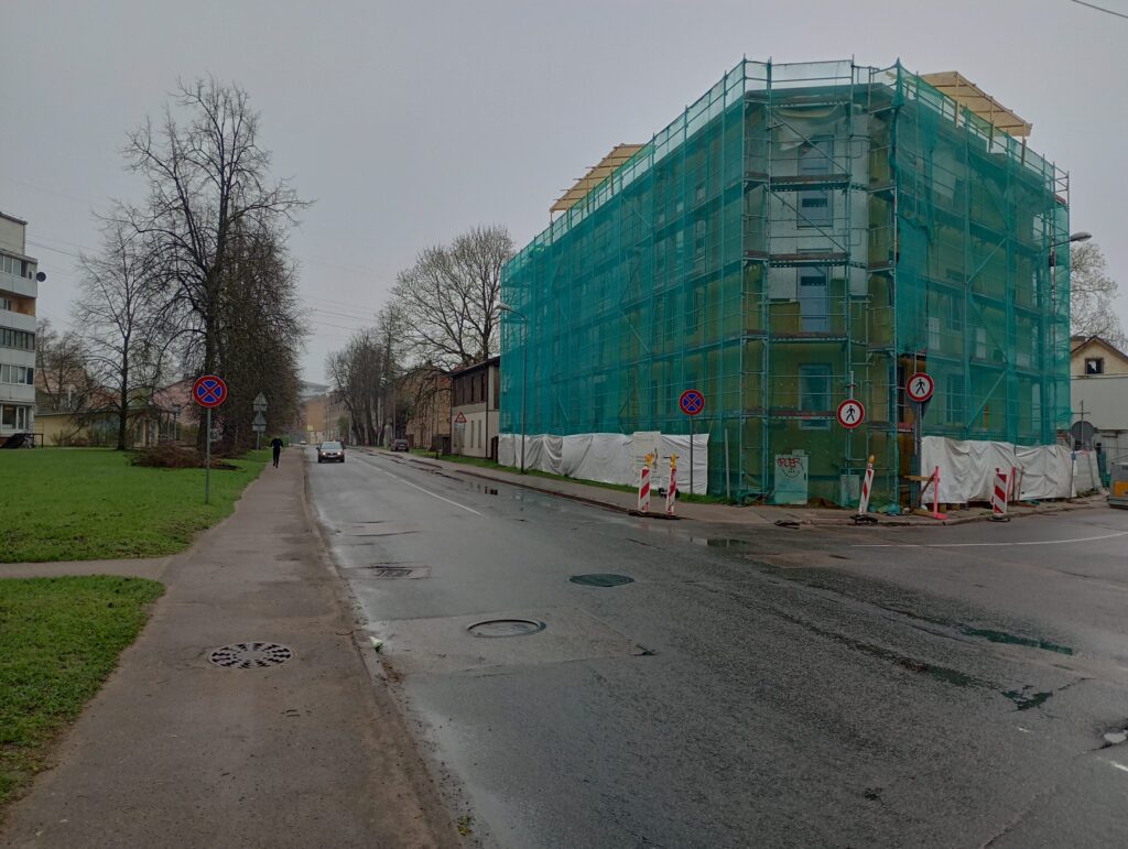 Vēja 33 (Vēja iela 33) - Multi apartment - construction photos