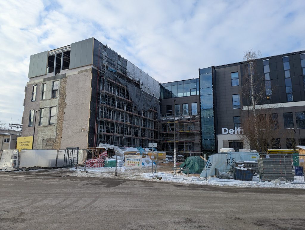 Dēļu iela 4 (Dēļu iela 4) - Verslo centras - statybų nuotraukos
