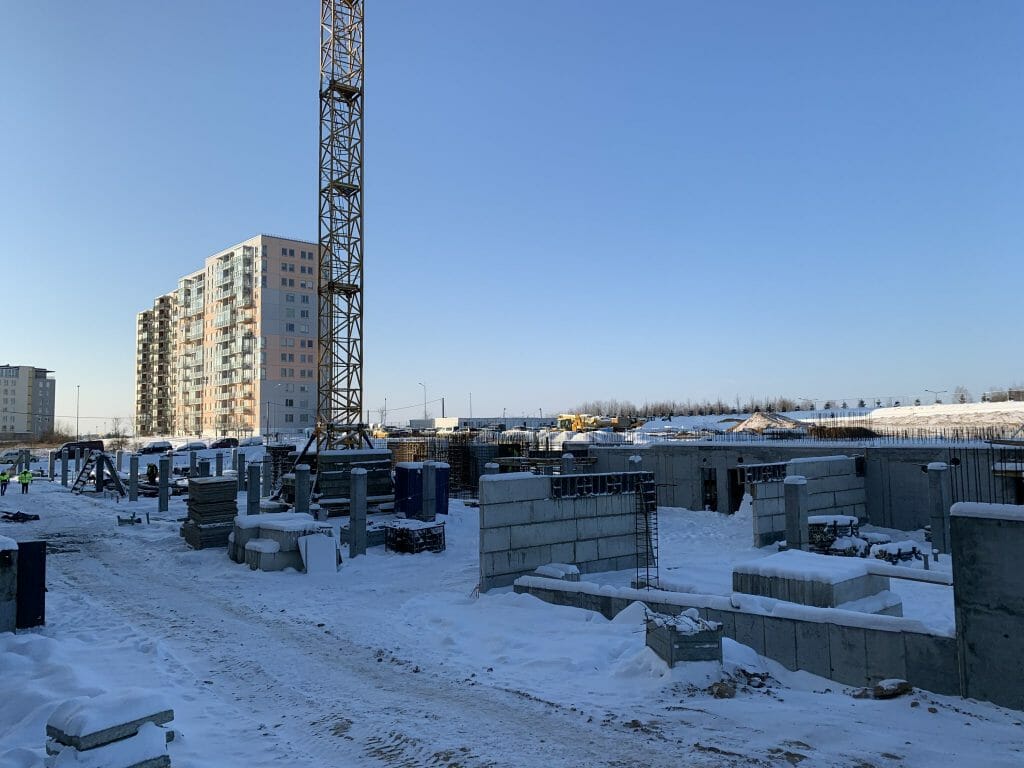 Vakarų Lėnas (Girulių g. 22) - Korterelamu - ehituse fotod