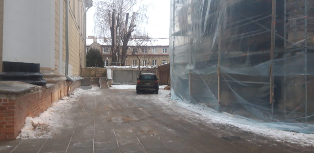 Evangelikų Reformatų bažnyčios komplekso rekonstrukcija (Pylimo g. 18) - Cultural center - construction photos