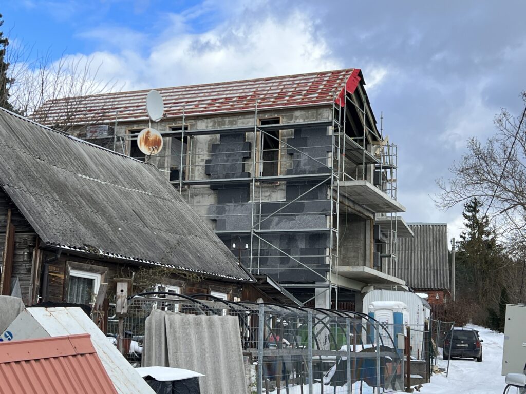 Paribio g. 13 (Paribio g. 13) - Multi apartment - construction photos