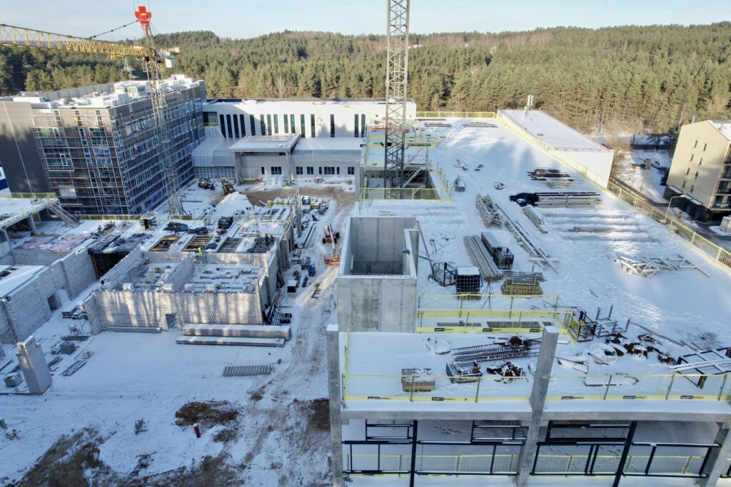 VGTU Elektronikos, Mechanikos ir Transporto inžinerijos fakultetų mokomasis korpusas (Plytinės g. 25-2) - Higher education - construction photos