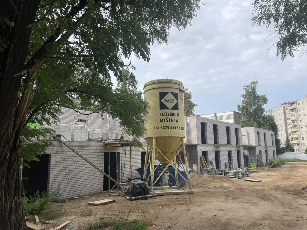 Pažaislio apartamentai 2 etapas (Betonuotojų g. 4) - Multi apartment - construction photos