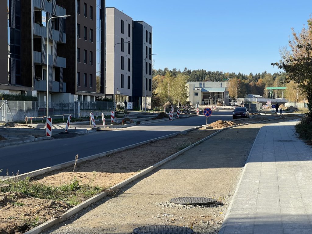 Visorių g. iki Prano Vaičaičio g. rekonstrukcija (Visorių g.) - Street - construction photos