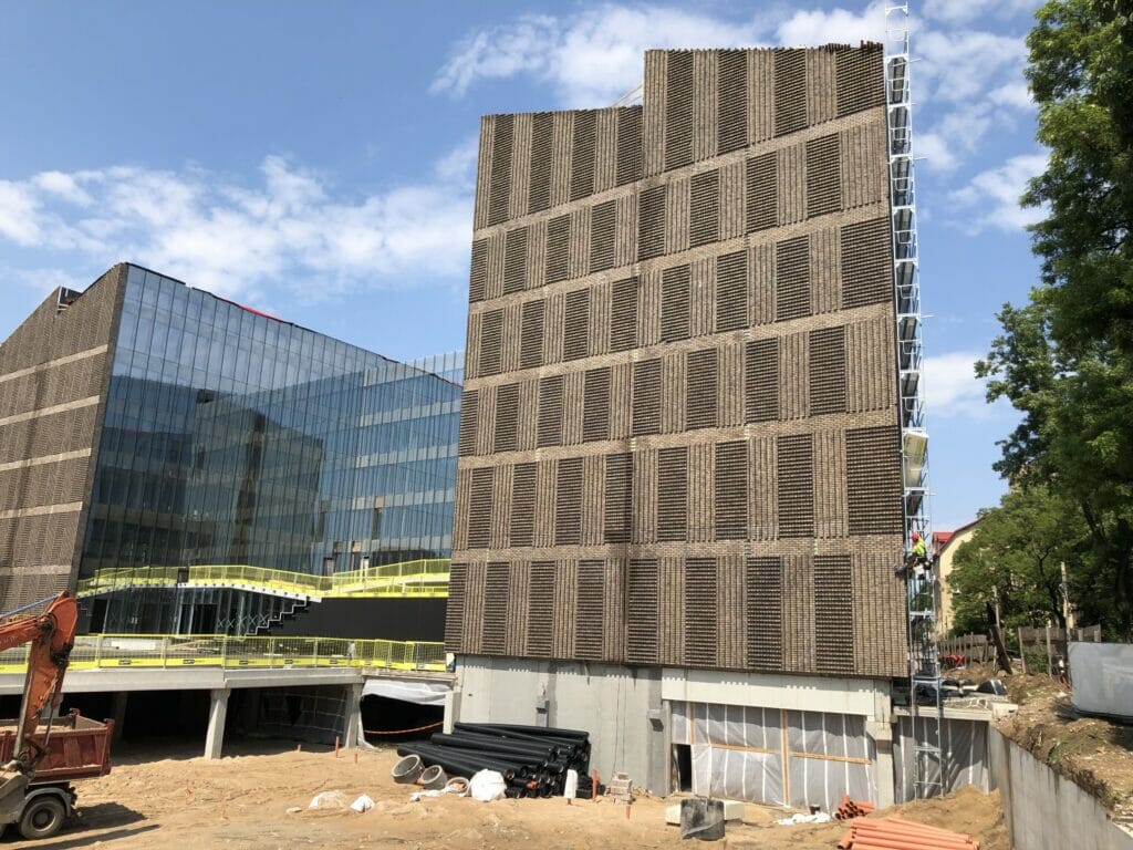 Cyber City 1 etapas (Švitrigailos g. 32) - Office center - construction photos