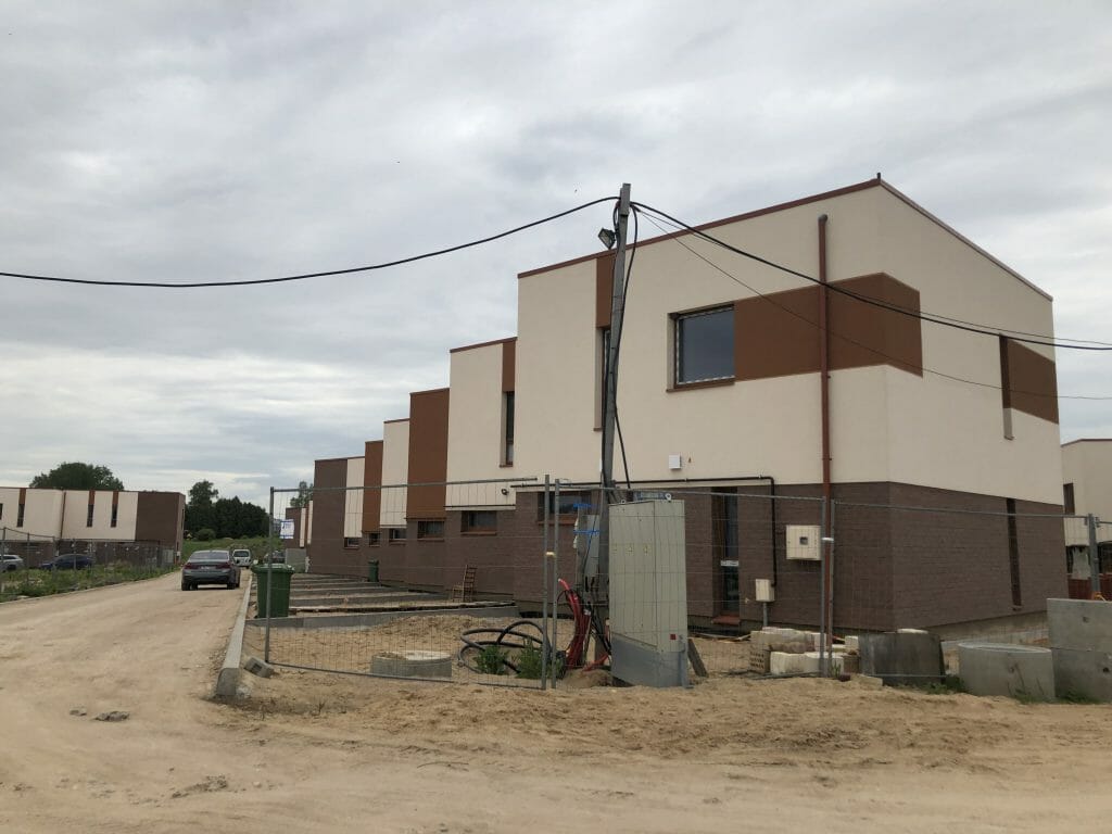 Pilaitės terasos 3-4 etapai (Simono Grunau g. 30, 32, 34, 36, 38, 40) - Rindu mājas - būvdarbu attēli