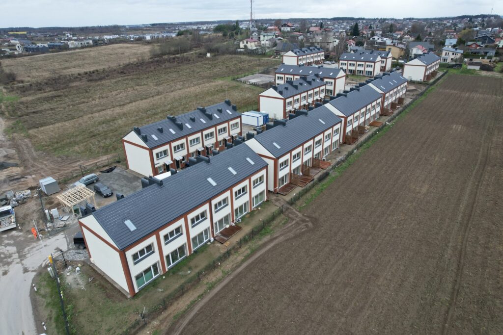 Naujoji Anglija 2.0 (Juodasis kel. 79N) - Row housing - construction photos