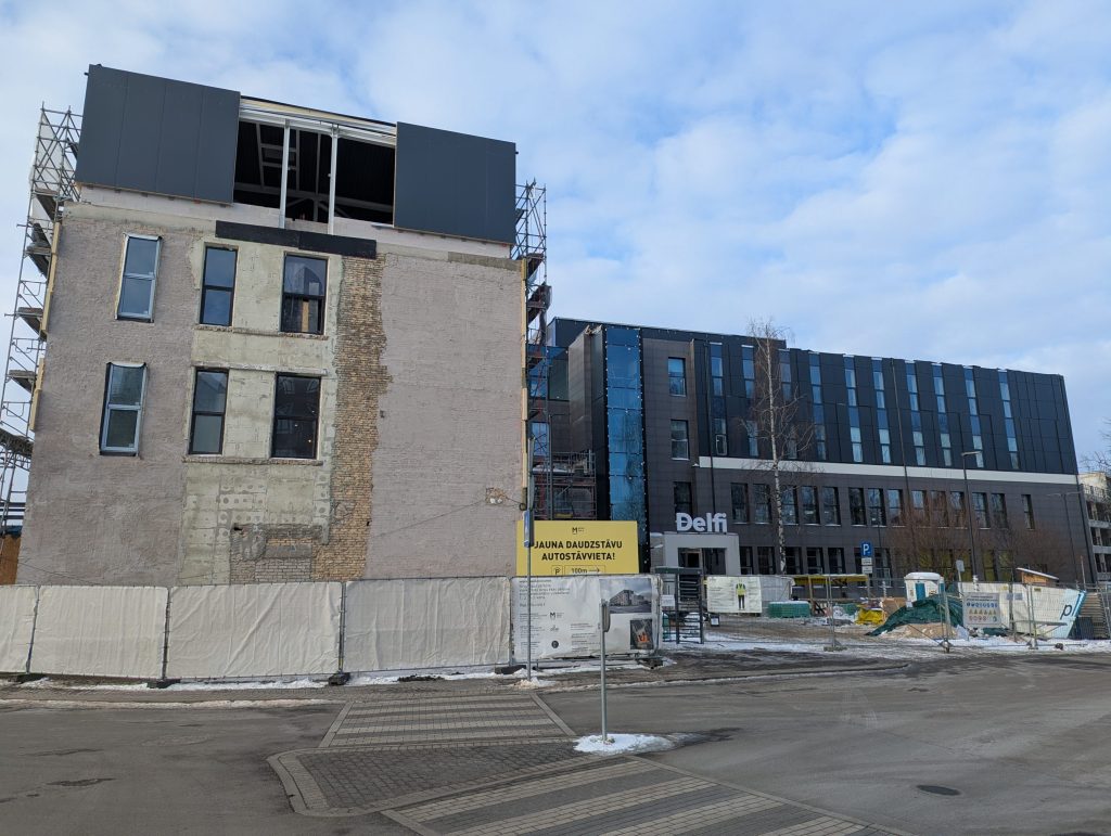 Dēļu iela 4 (Dēļu iela 4) - Verslo centras - statybų nuotraukos