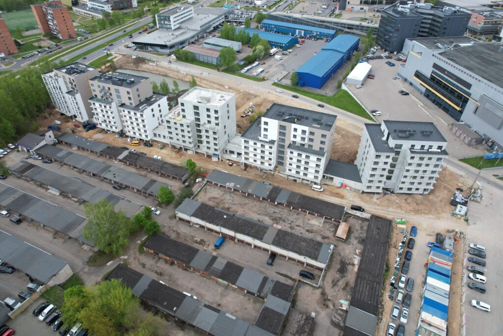 Go Life (Vito Gerulaičio g. 4, Ozo g. 6B) - Daugiabutis - statybų nuotraukos