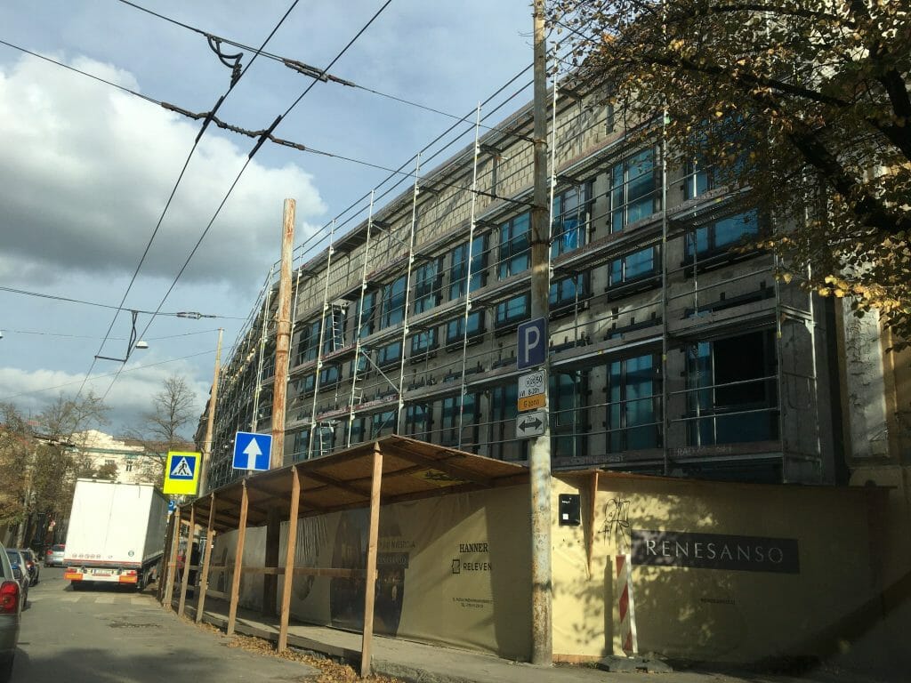 Renesanso (Sodų g. 6) - Multi apartment - construction photos