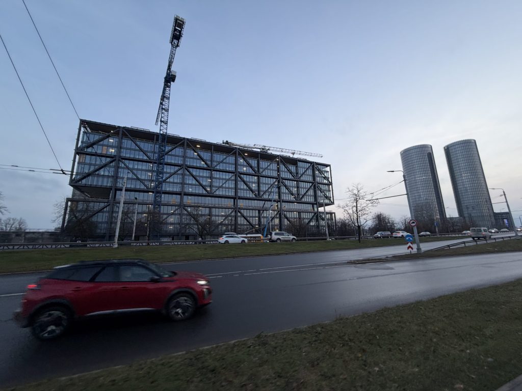 Preses Nama Kvartāls - 1. kārta (Balasta dambis 2) - Biroju centrs - būvdarbu attēli