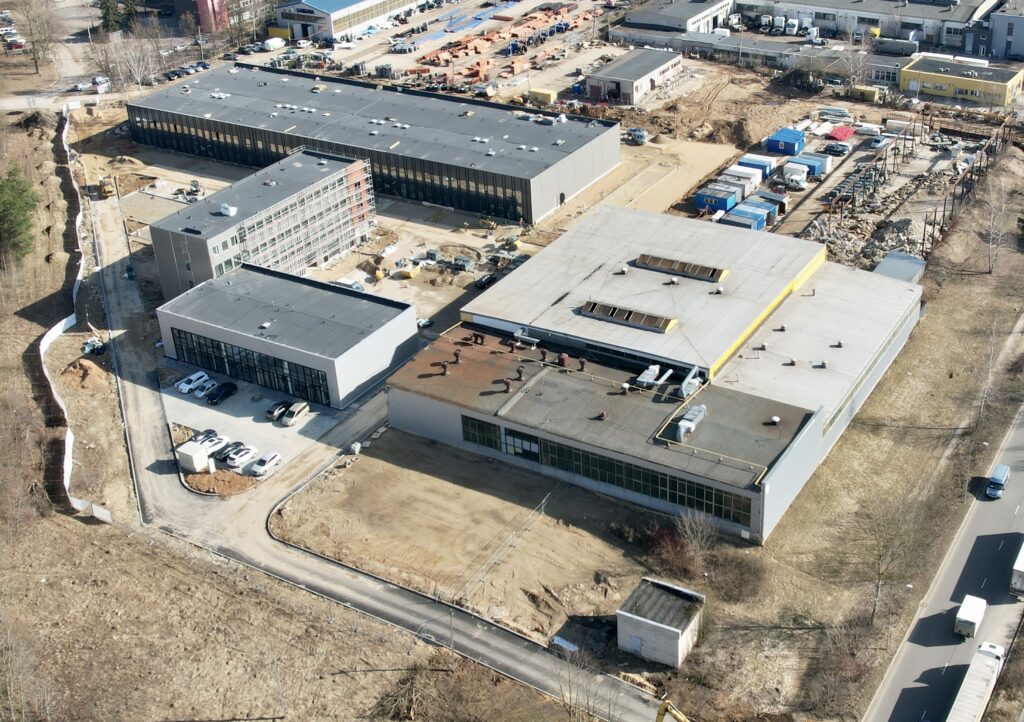 eMarket City 1 etapas (Eišiškių pl. 36) - Shopping center, Warehouse / Distribution center - construction photos