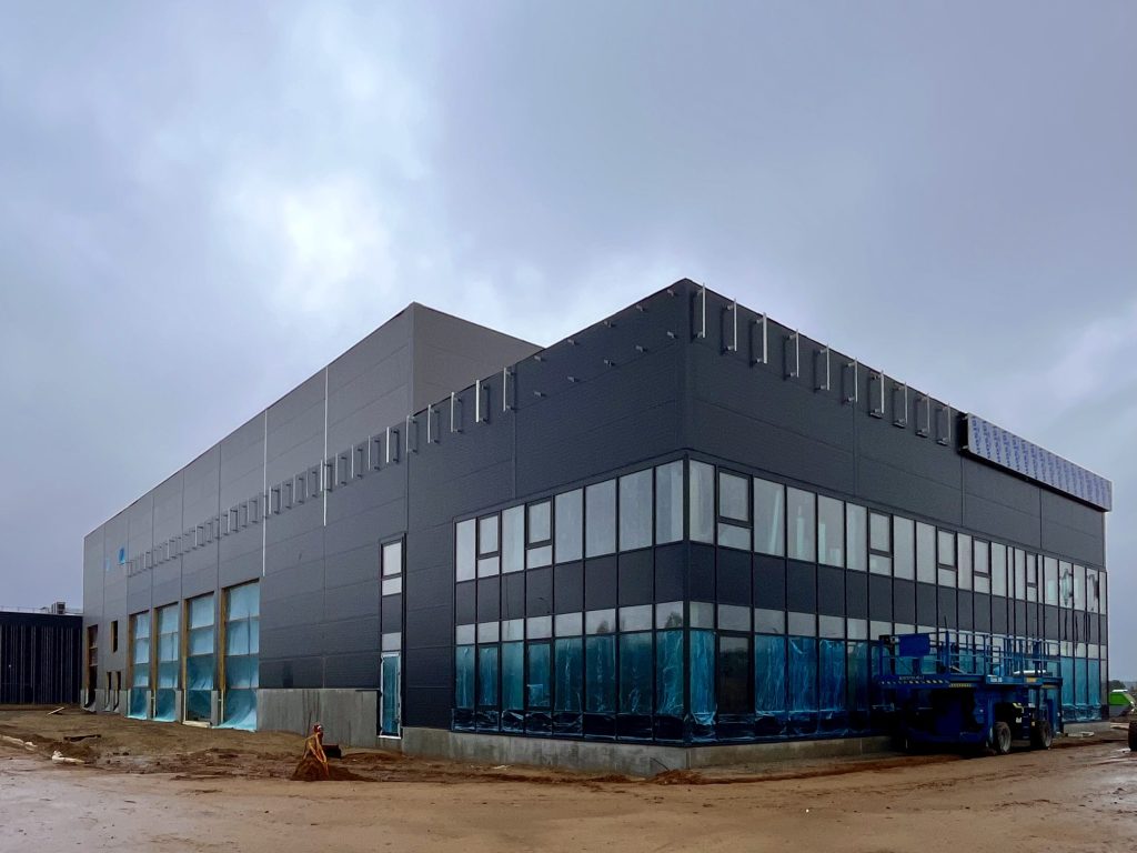 Molėtų pl. 79 (Molėtų pl. 79) - Showroom / Service center - construction photos