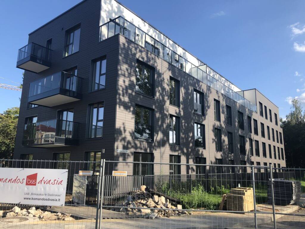 Antakalnio krantas (P. Vileišio g. 19) - Multi apartment - construction photos