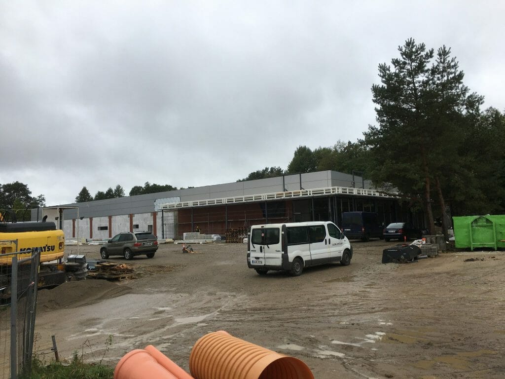 LIDL Liepojos g. (Liepojos g. 3) - Food store - construction photos