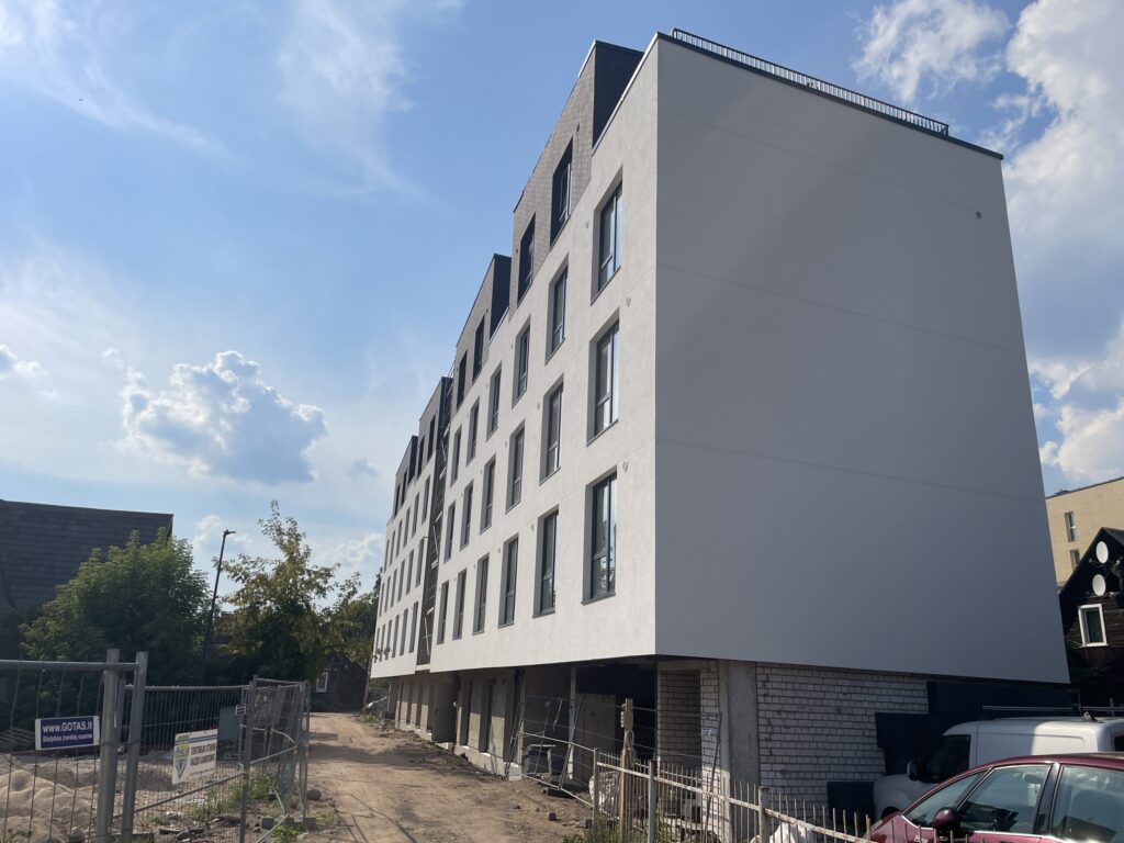 K50E (Kalvarijų g. 50E) - Multi apartment - construction photos