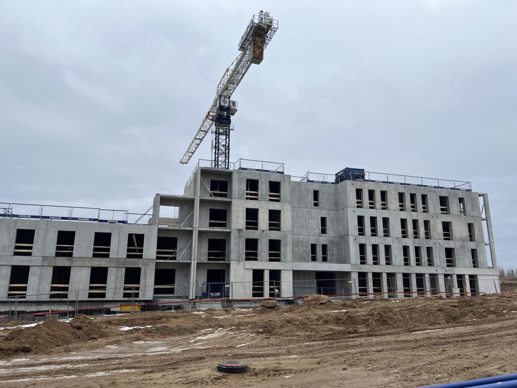 GyvenkiM29 (M. Mažvydo g. 29) - Multi apartment - construction photos