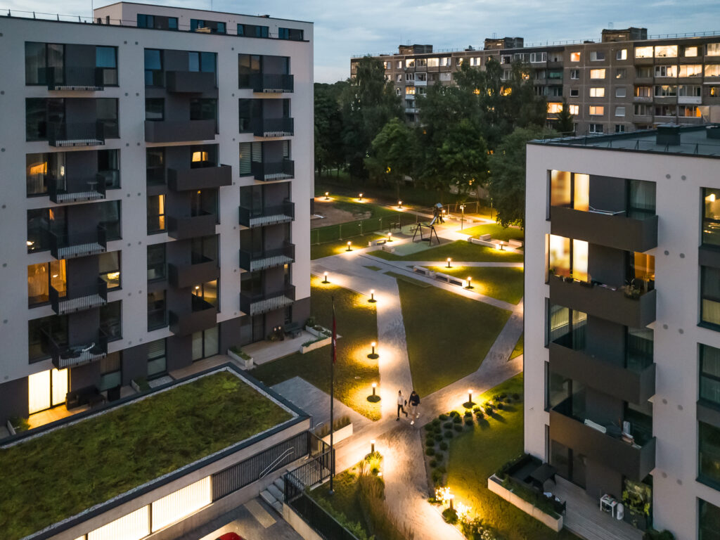 Life Story 3 etapas (Taikos pr. 57) - Multi apartment - construction photos