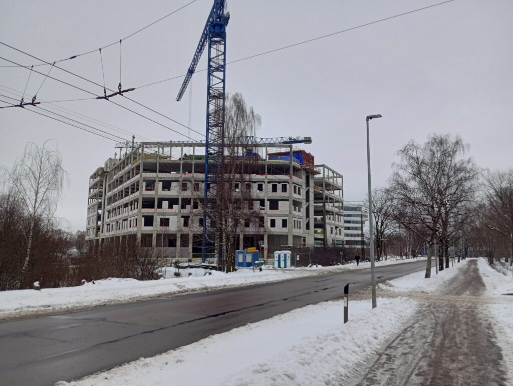 Latvijas Universitātes Akadēmiskais centrs - 3.kārta - Rakstu māja (Jelgavas iela 1) - Higher education - construction photos