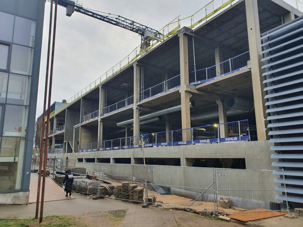 PC PIKAS (Ukmergės g. 221) - Shopping center - construction photos