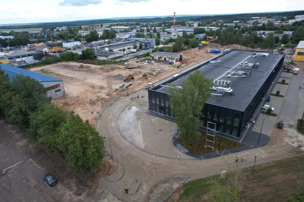 eMarket City 1 etapas (Eišiškių pl. 36) - Shopping center, Warehouse / Distribution center - construction photos
