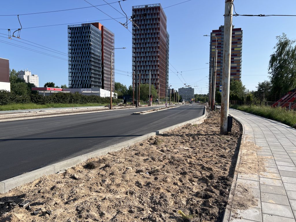 Viršilų g. nuo V. Lingio g. iki Justiniškių g. (Viršilų g.) - Bike path, Street - construction photos