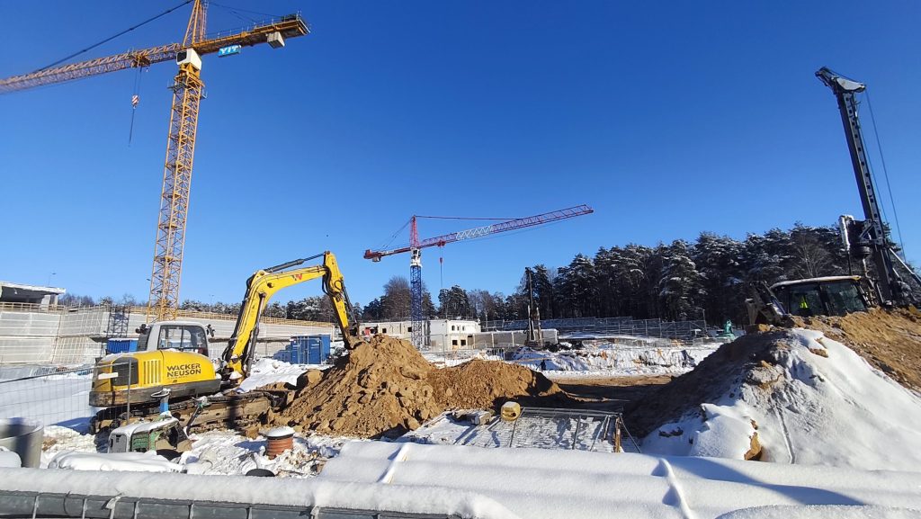 PC Mada rekonstrukcija (Viršuliškių g. 40, 42) - Shopping center - construction photos