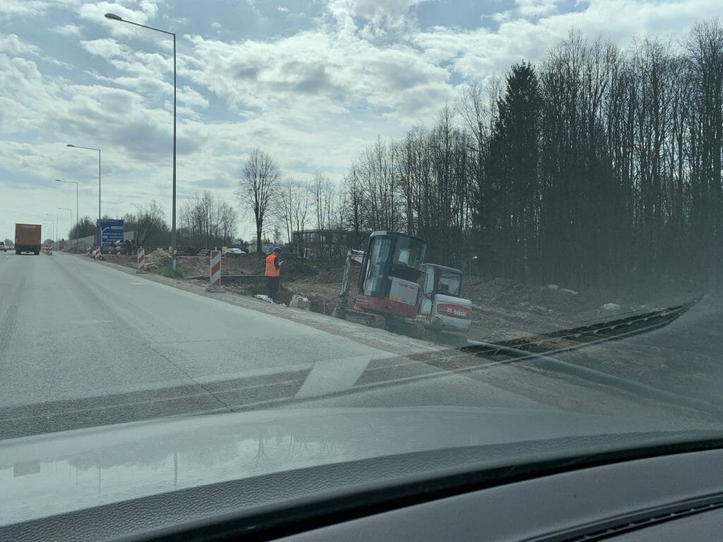 A1 Giraitės atkarpa (viadukas) 102 - 107 km. (A1) - Kelias - statybų nuotraukos