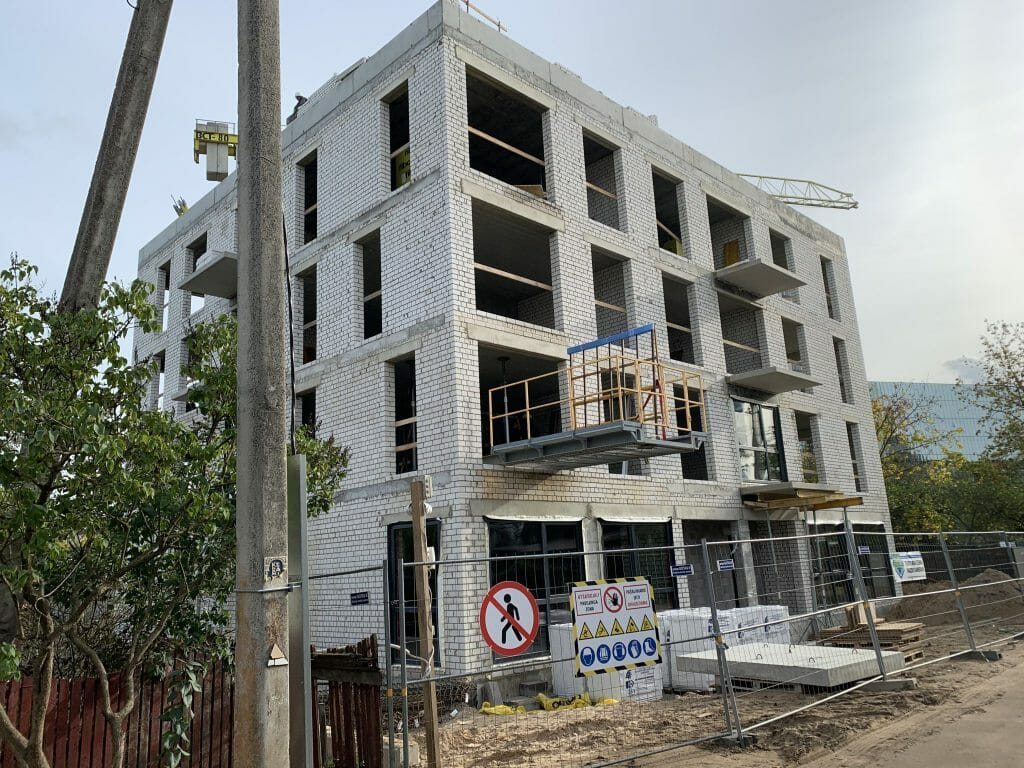 Cozy Life 1 etapas (Kintų g. 3) - Multi apartment - construction photos