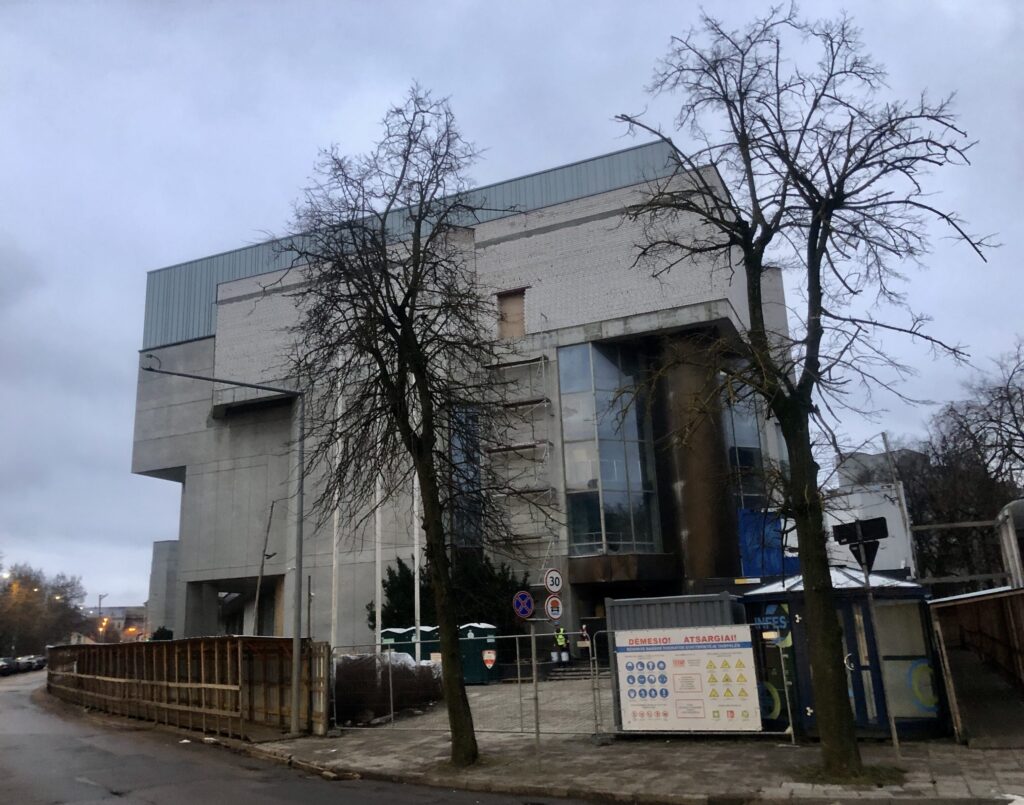 Vilniaus kongresų rūmai (Vilniaus g. 6-1) - Concert hall - construction photos